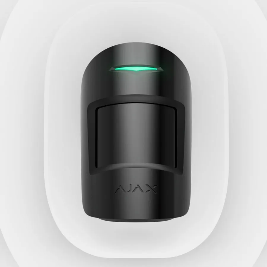 Ajax MotionProtect — видит проникновение в помещении и поднимает тревогу